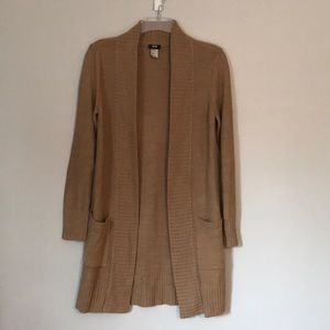 Long cardigan with pockets